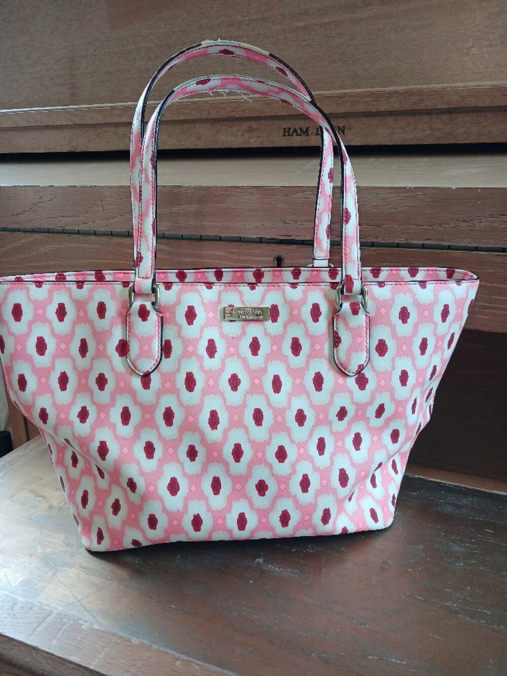 Kate Spade Pink Floral Shoulder Bag